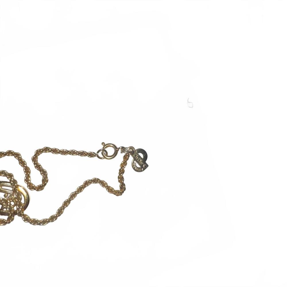 Authentic Christian Dior Gold Plated Necklace- EUC - Picture 5 of 5